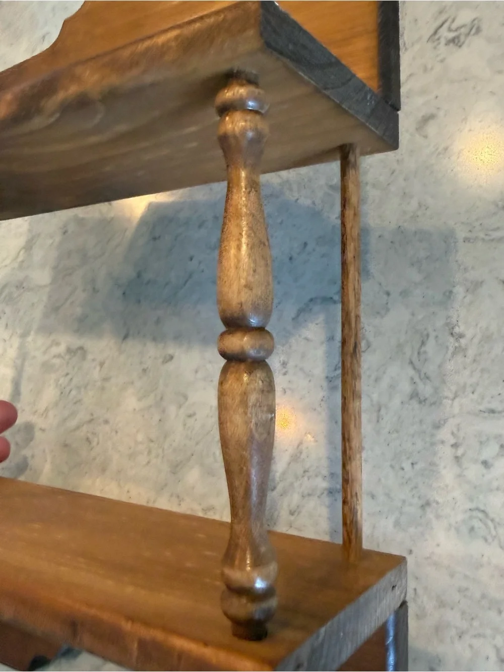 N/A wood shelf
